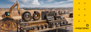 peças para tratores Komatsu com melhor custo-benefício